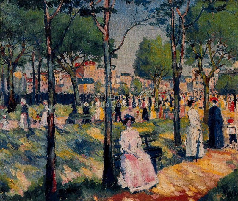 On the Boulevard - 卡兹米尔·马列维奇